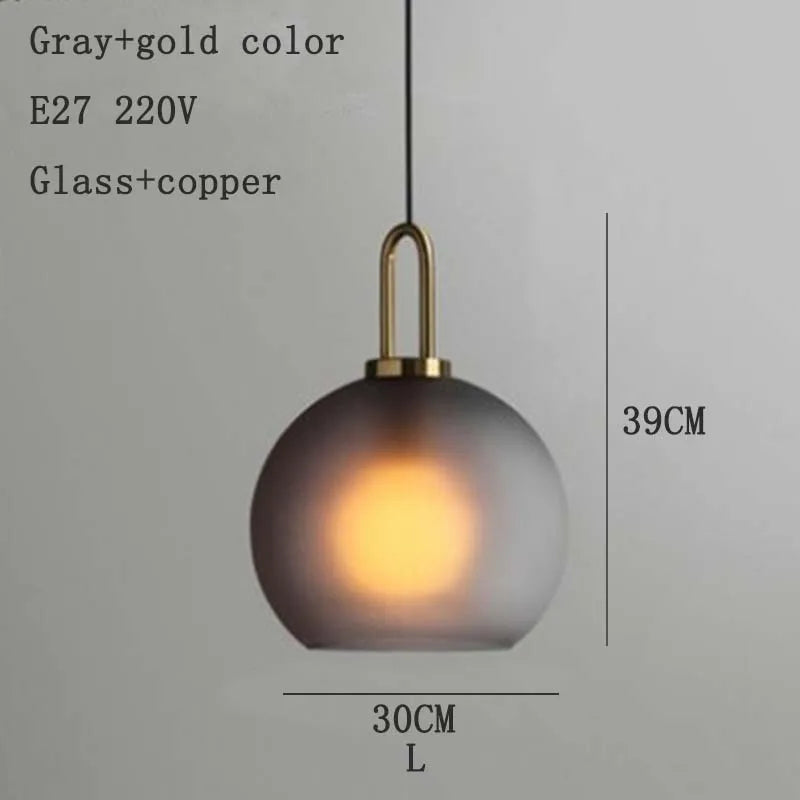 Warehouse Loft - Glass Pendants