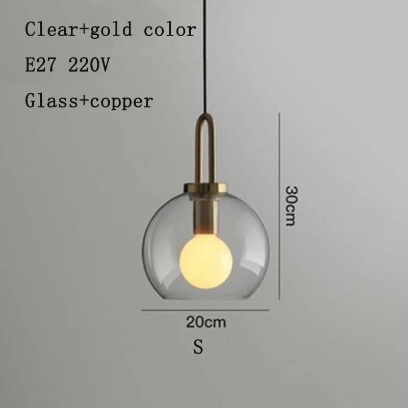 Warehouse Loft - Glass Pendants