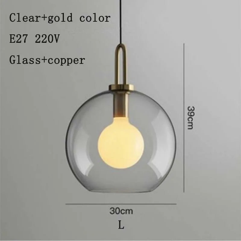 Warehouse Loft - Glass Pendants