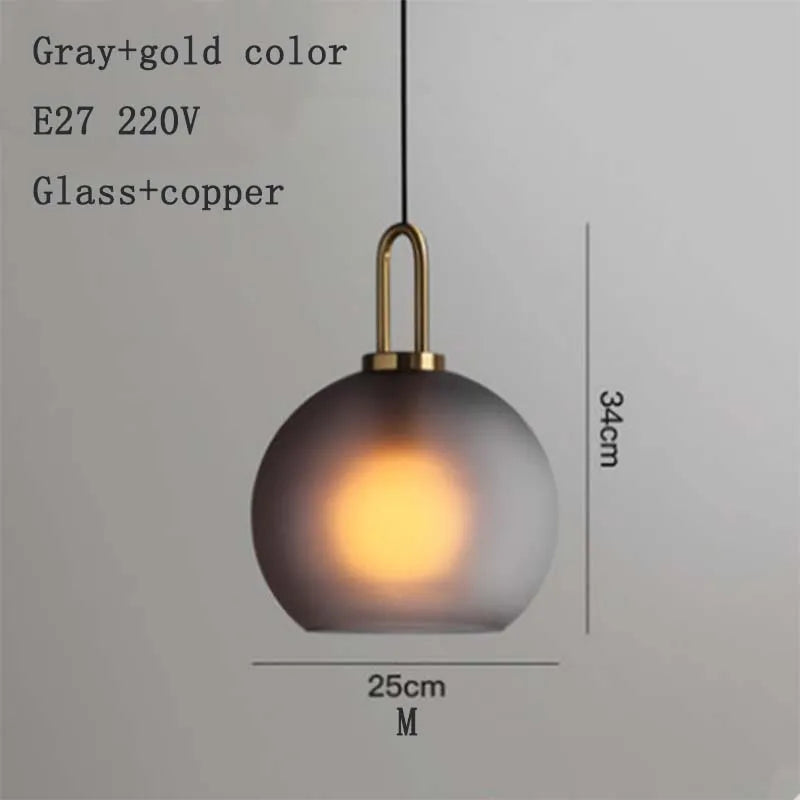 Warehouse Loft - Glass Pendants
