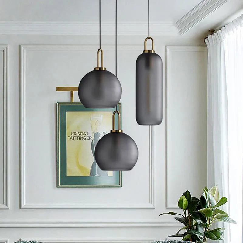 Warehouse Loft - Glass Pendants