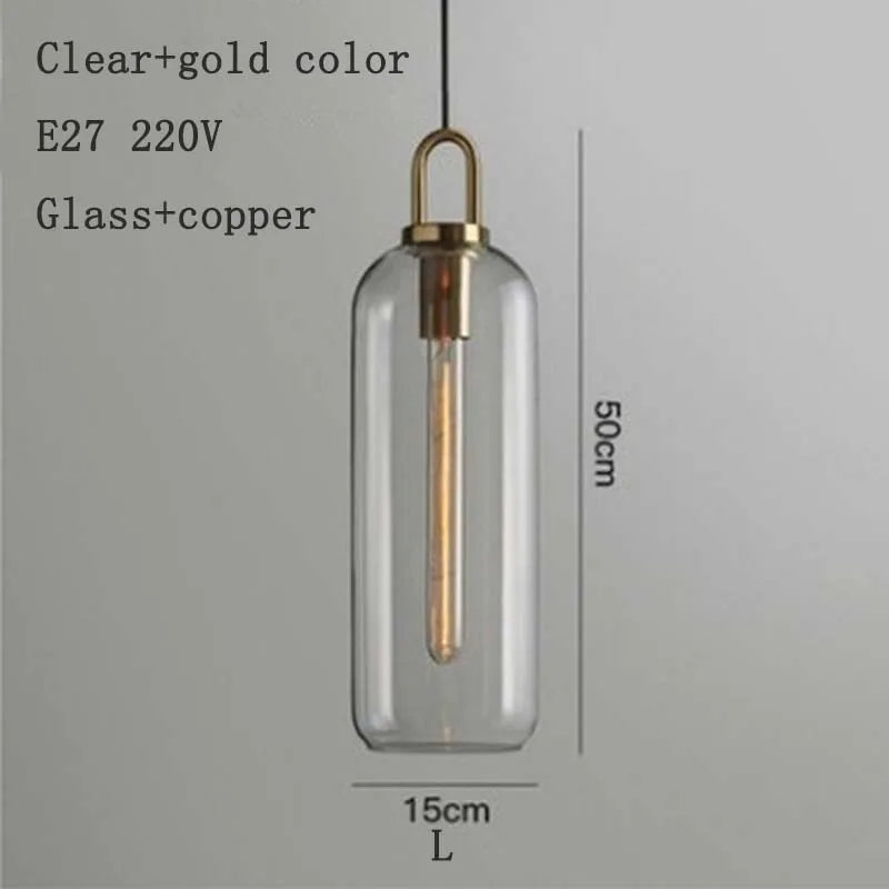 Warehouse Loft - Glass Pendants