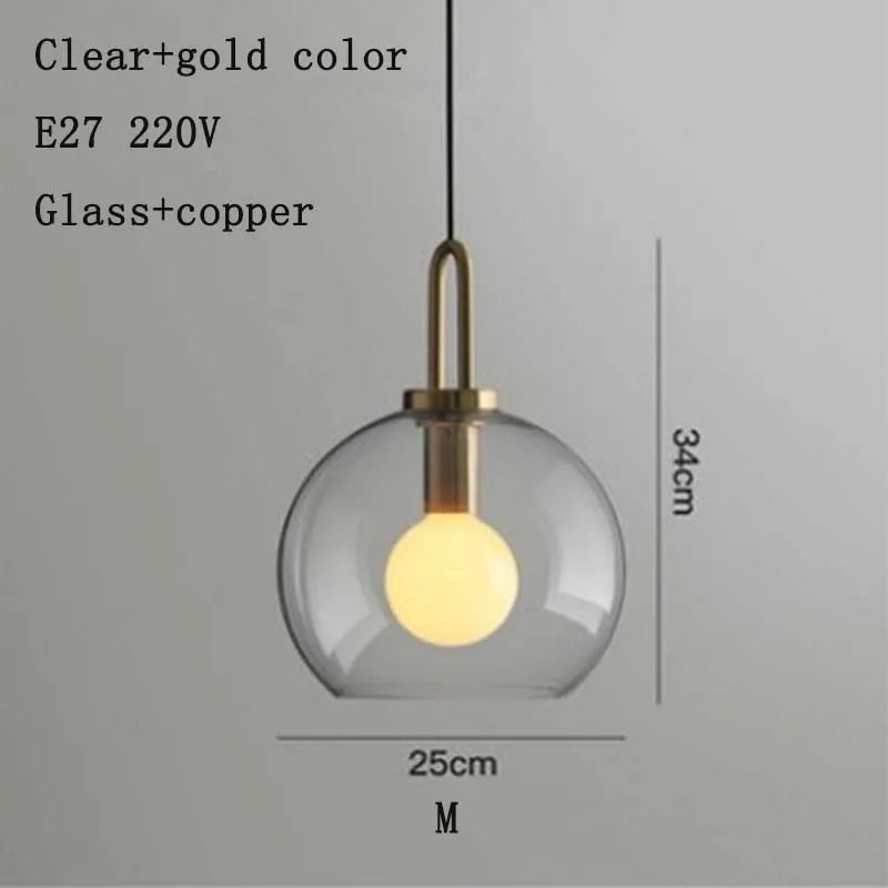 Warehouse Loft - Glass Pendants