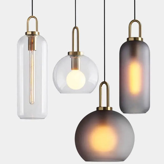 Warehouse Loft - Glass Pendants