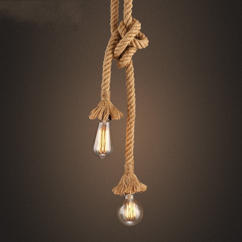 Agni Pendant - Rope Fixture - LightStyl