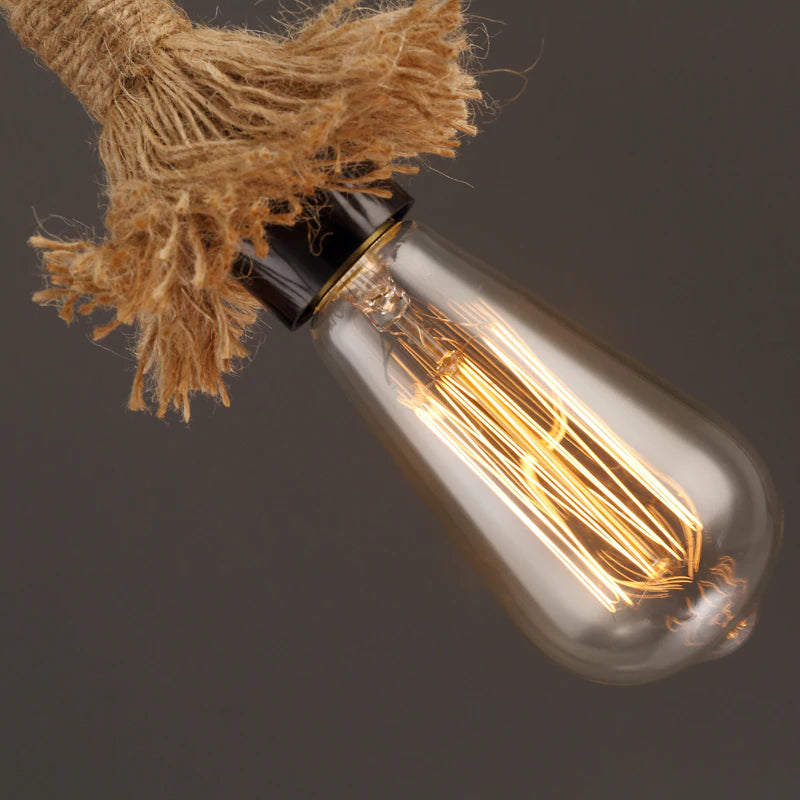 Agni Pendant - Rope Fixture - LightStyl