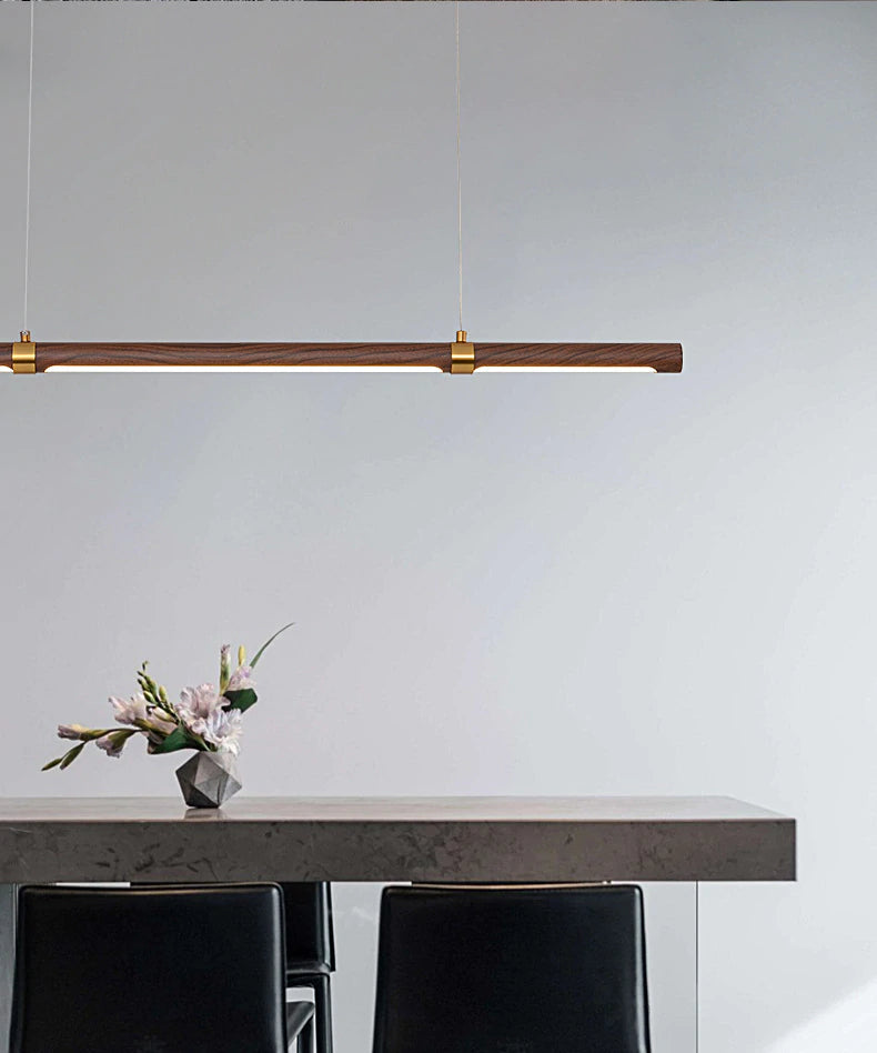 Walnut LED - Pendant Bar Light - LightStyl