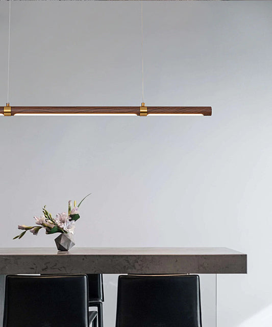 Walnut LED - Pendant Bar Light - LightStyl