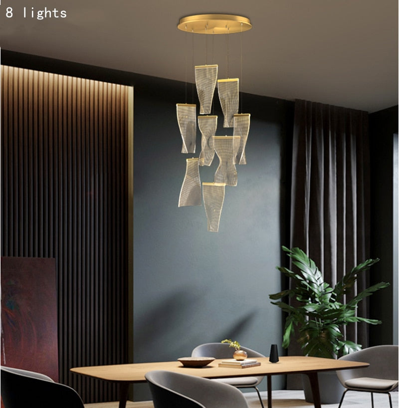 Ochiba Hanging LED Chandelier - LightStyl