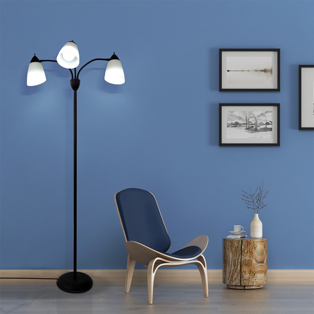 3 Light Umbrella Floor Lamp by LightStyl
