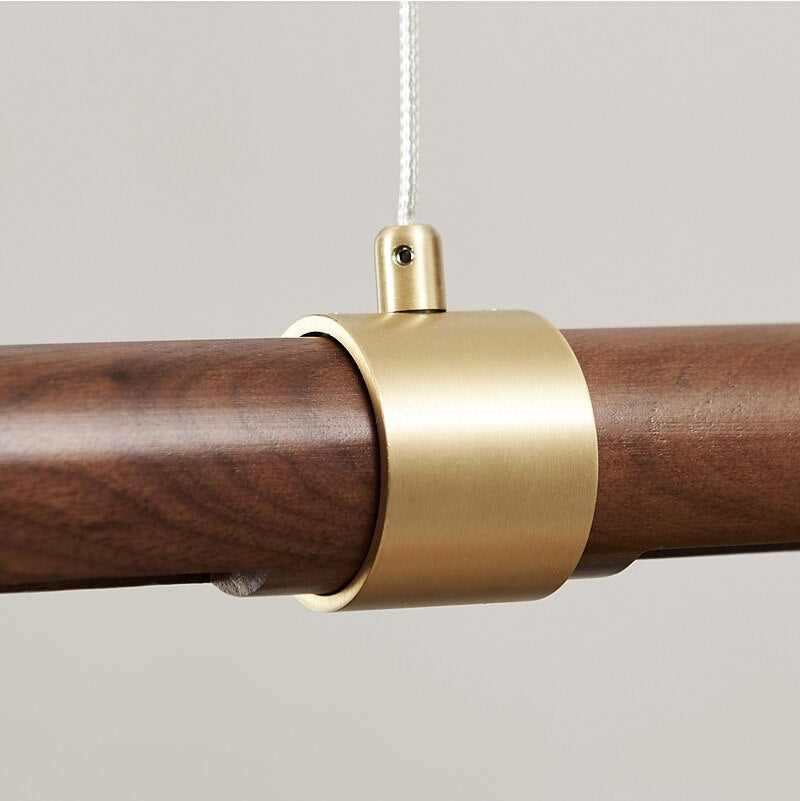 Walnut LED - Pendant Bar Light - LightStyl
