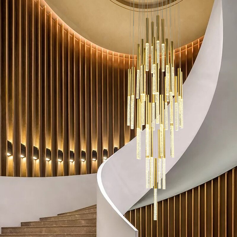 The Tårfall - Glass LED Chandelier