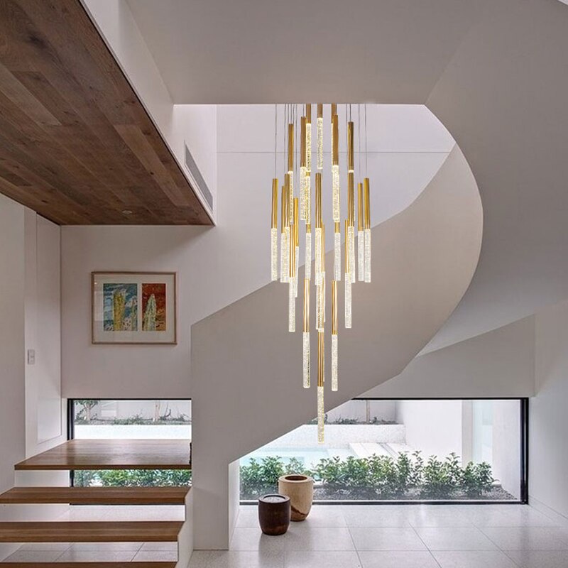 The Tårfall - Glass LED Chandelier