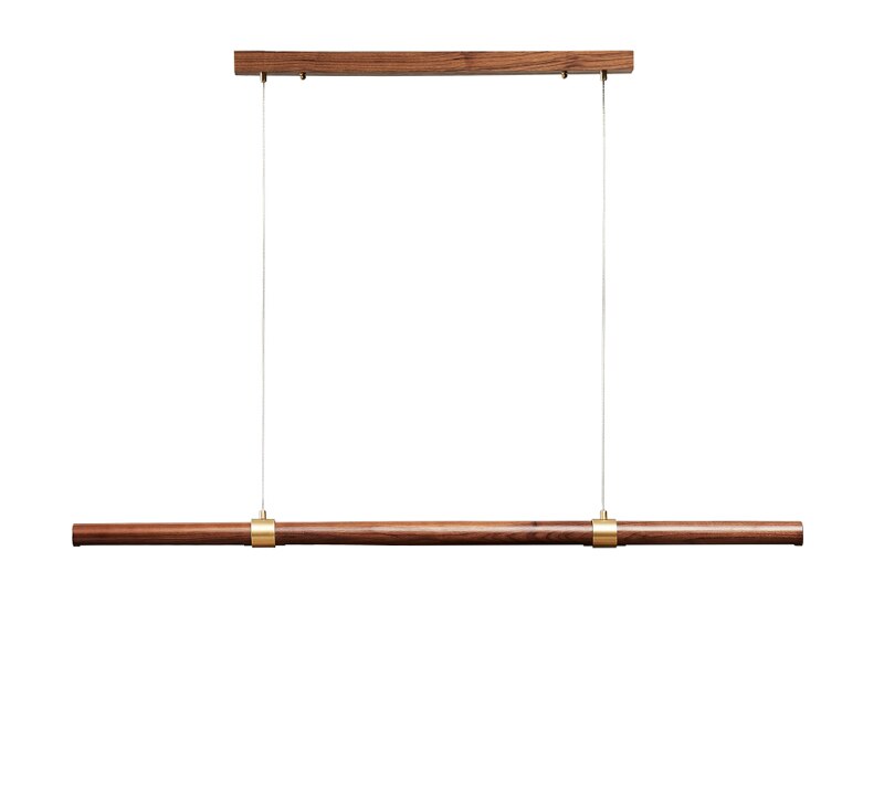 Walnut LED - Pendant Bar Light - LightStyl