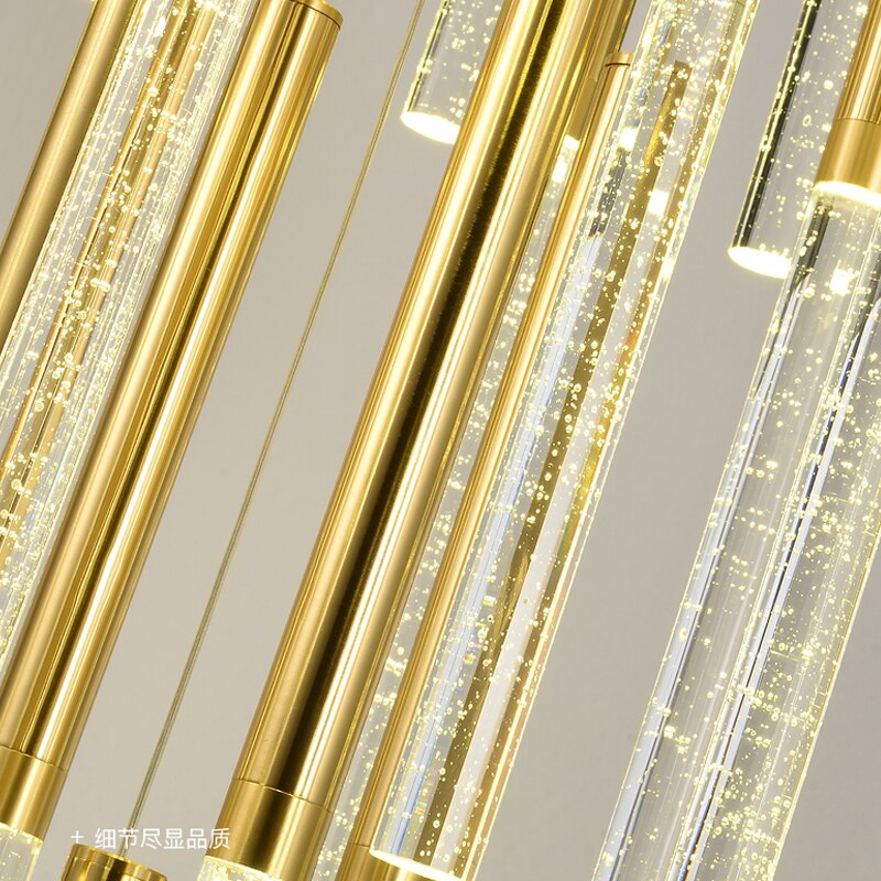 The Tårfall - Glass LED Chandelier