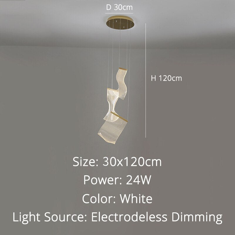 Ochiba Hanging LED Chandelier - LightStyl