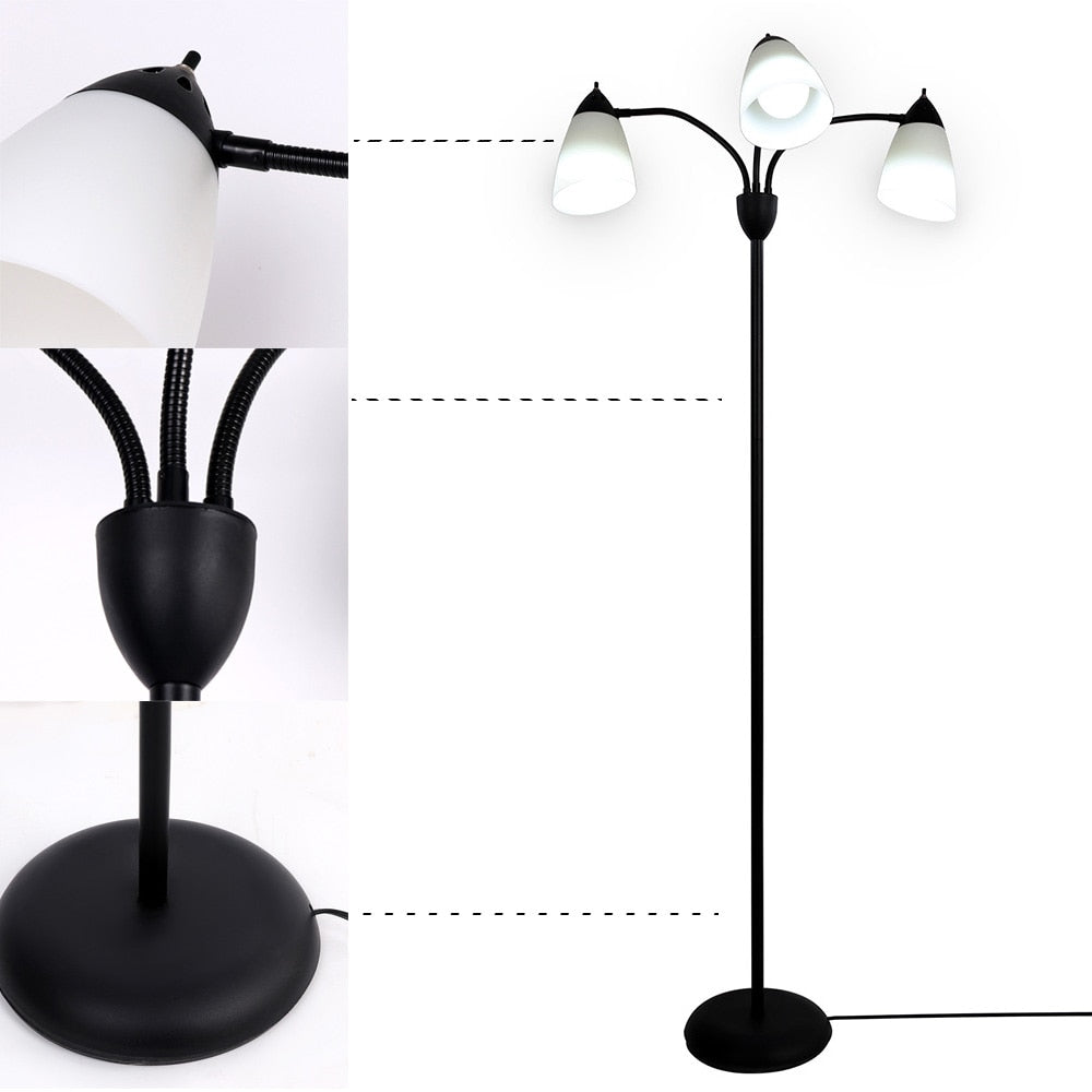 3 Light Umbrella Floor Lamp by LightStyl