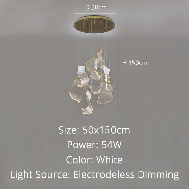 Ochiba Hanging LED Chandelier - LightStyl