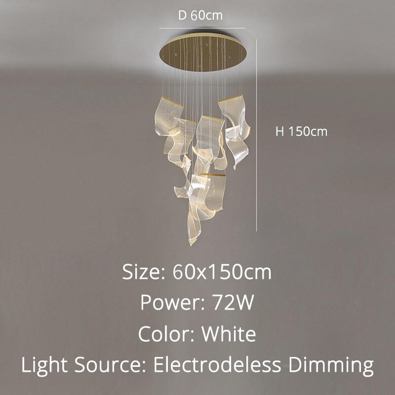 Ochiba Hanging LED Chandelier - LightStyl