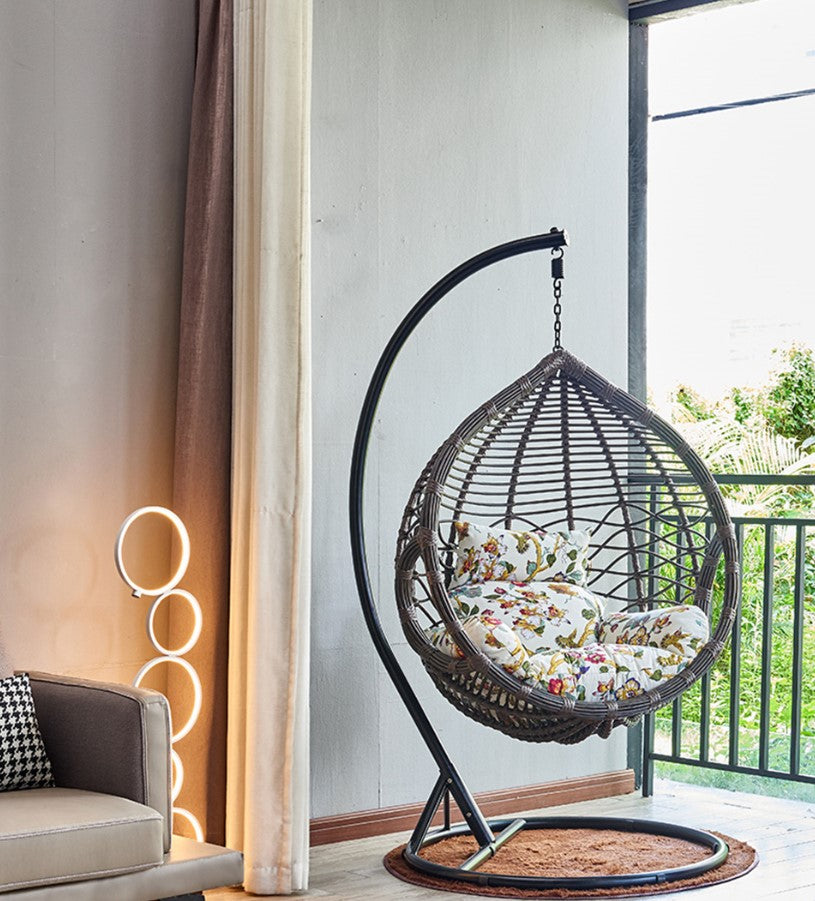 Baburu Ring LED Floor Lamp by LightStyl