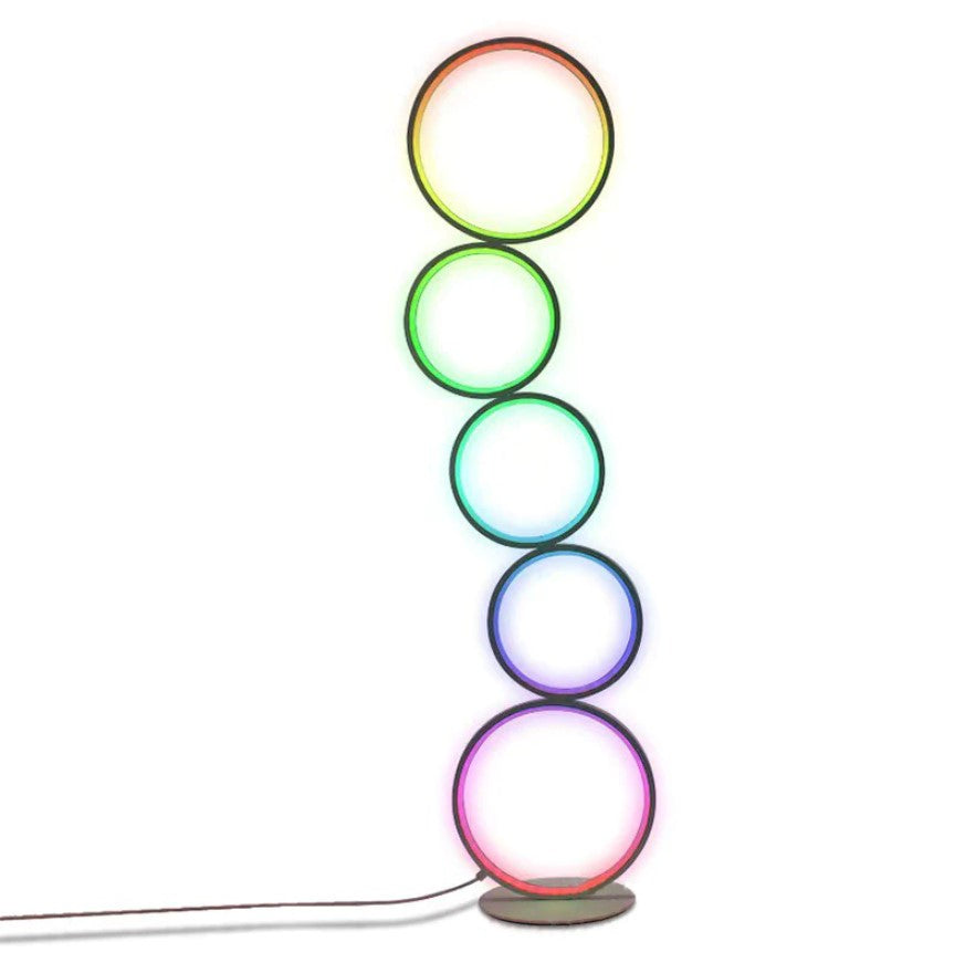 Baburu Ring LED Floor Lamp by LightStyl