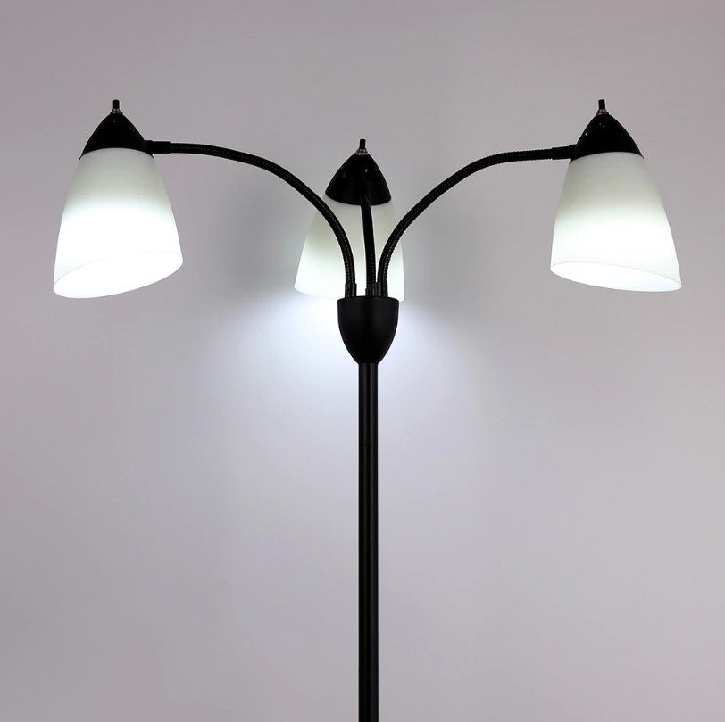 3 Light Umbrella Floor Lamp by LightStyl