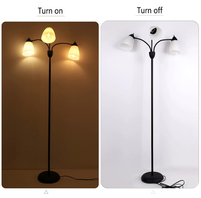 3 Light Umbrella Floor Lamp by LightStyl