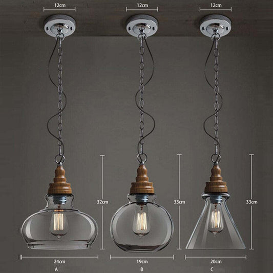 Hajimari Glass - Pendant Lights by Lightstyl