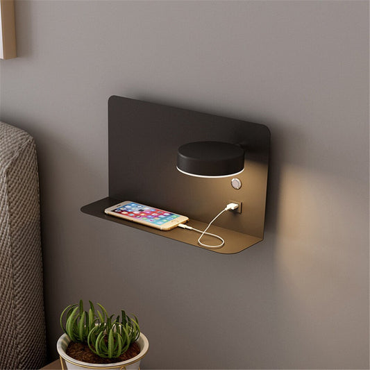 Half Shelf USB - IP65 Wall Light by Lightstyl