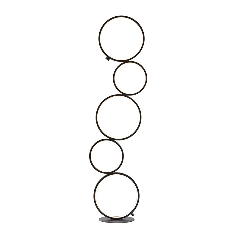Baburu Ring LED Floor Lamp by LightStyl