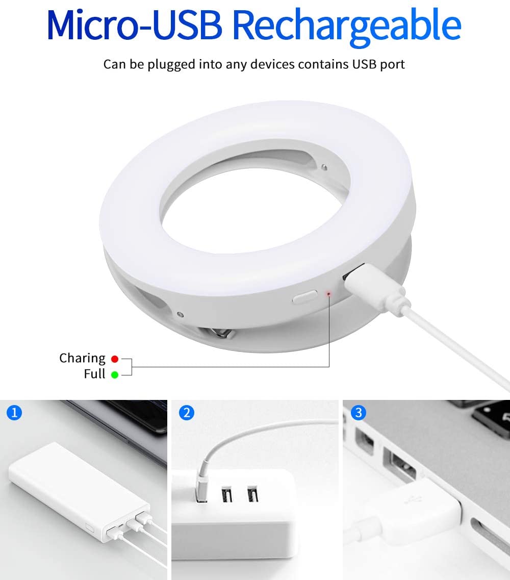 LED Ring - Selfie Clip Light - LightStyl