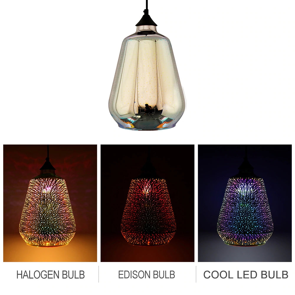 Stars in Glass - Ceiling Pendant - LightStyl