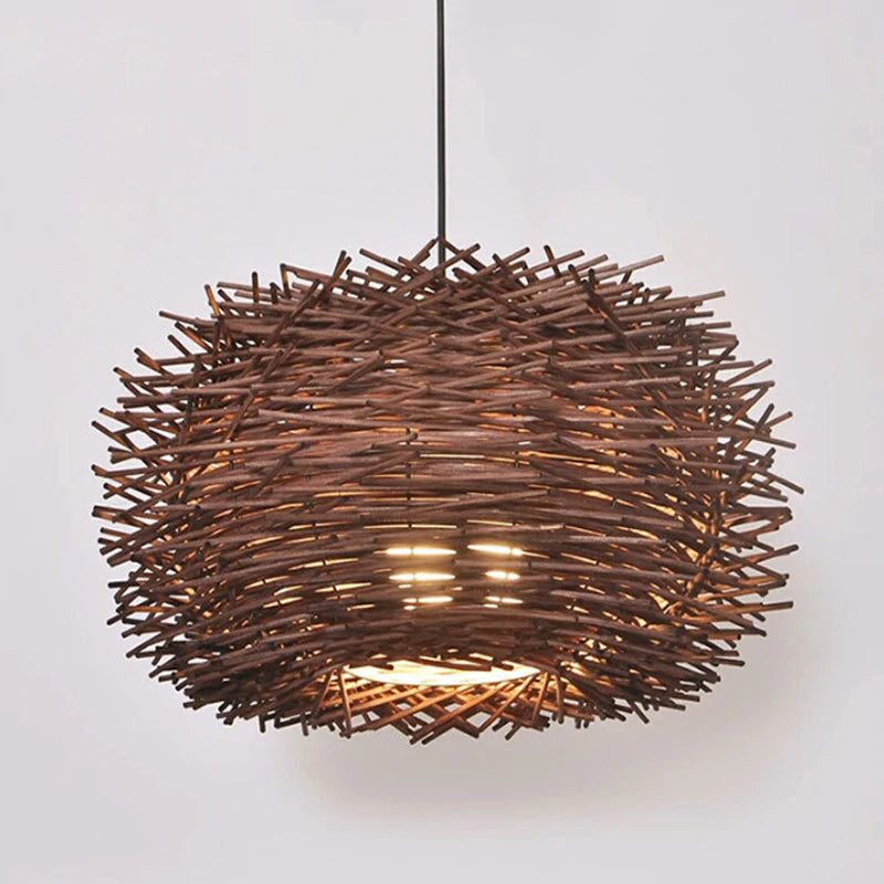 Wicker Nest - Handwoven Light - LightStyl