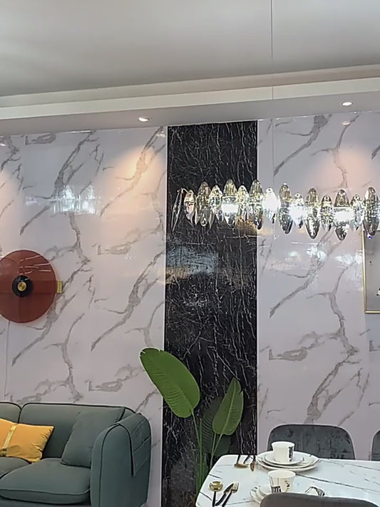 Nalu Crystal Wave - LED Chandelier