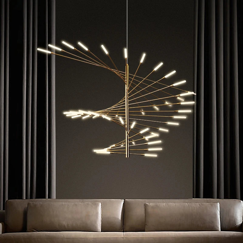 Stellacord LED - Spiral Chandelier