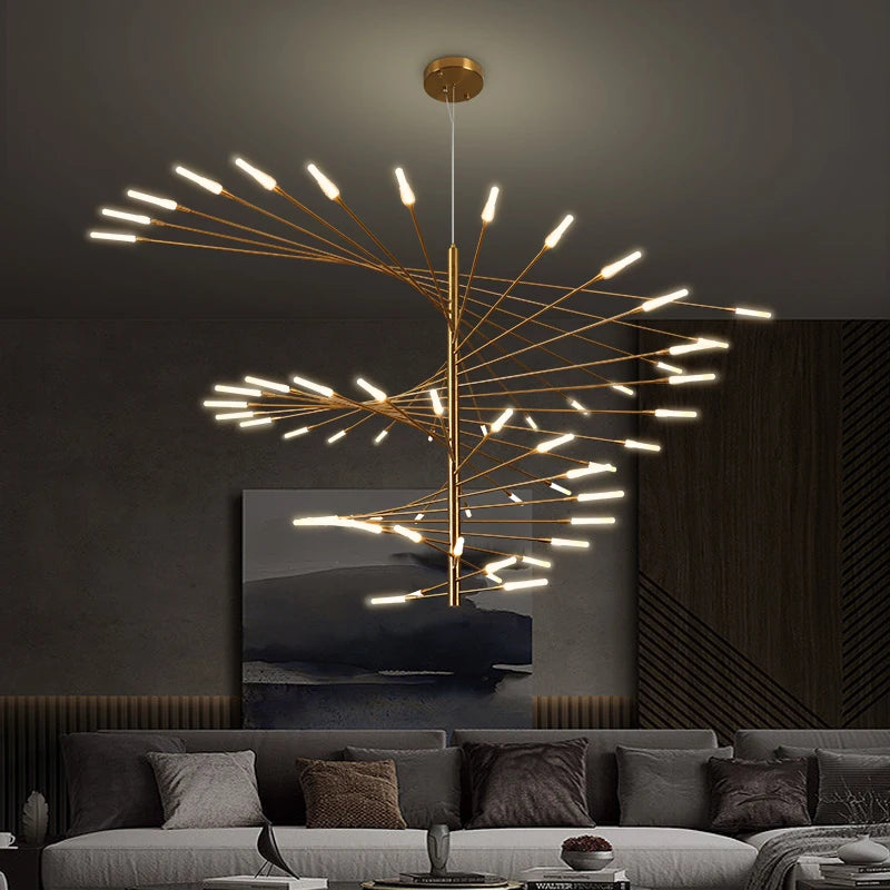 Stellacord LED Spiral Chandelier Review: Dimmable