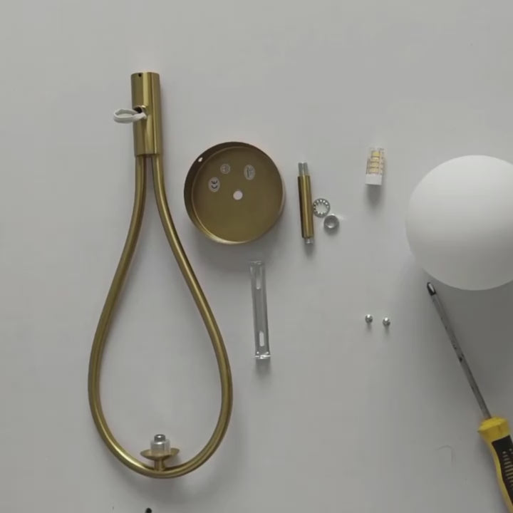 Cradle Sconce - LED Wall Light by Lightstyl
