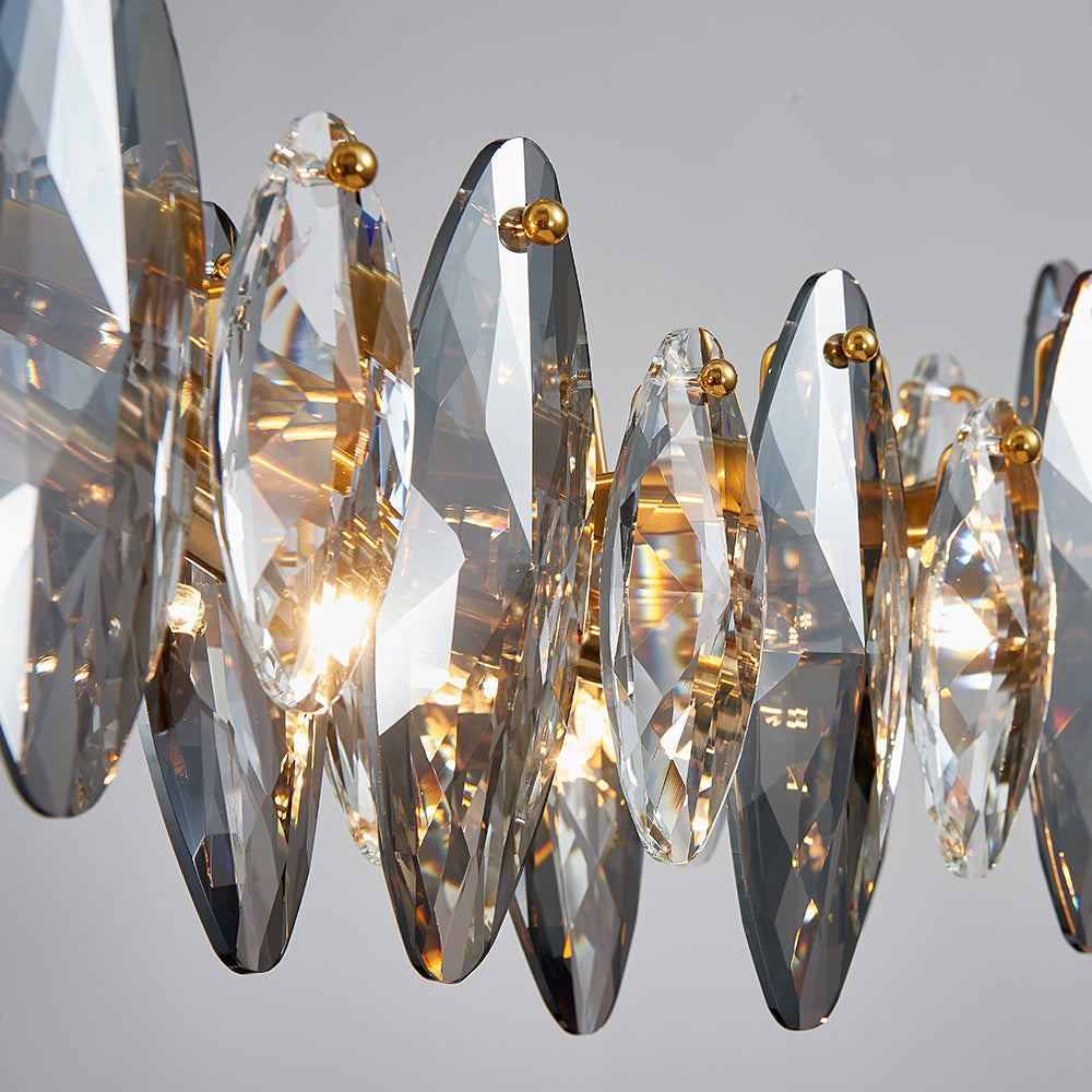 Nalu Crystal Wave - LED Chandelier