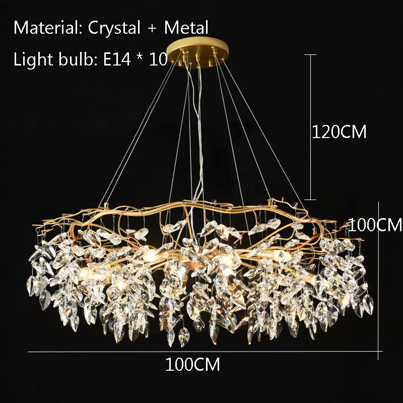 Mizore Crystal - Luxury Chandelier