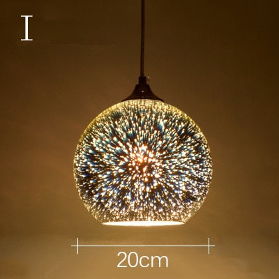 Stars in Glass - Ceiling Pendant - LightStyl