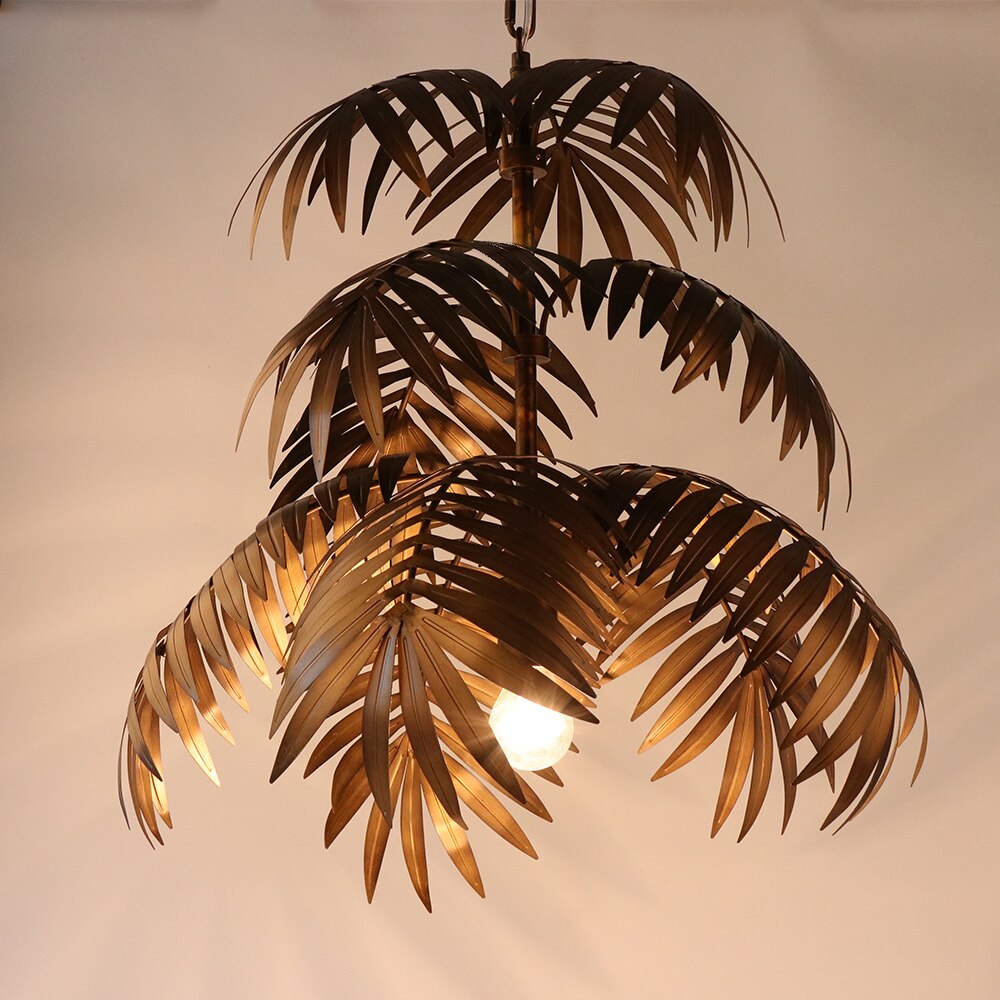 Coconut Leaves Ceiling Fixture