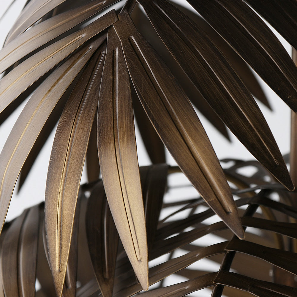 Coconut Leaves Ceiling Fixture