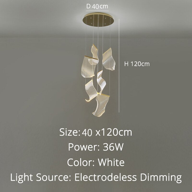 Ochiba Hanging LED Chandelier - LightStyl