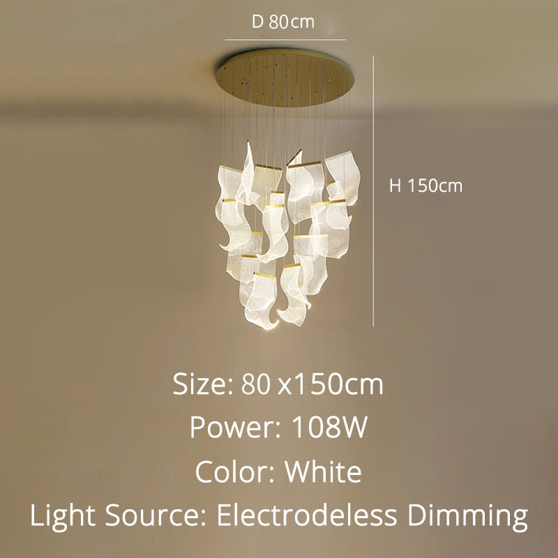 Ochiba Hanging LED Chandelier - LightStyl