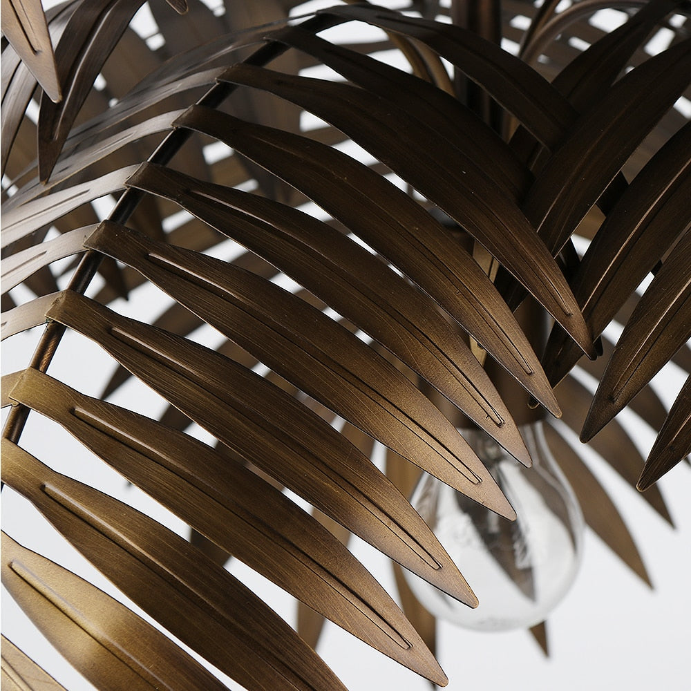 Coconut Leaves Ceiling Fixture