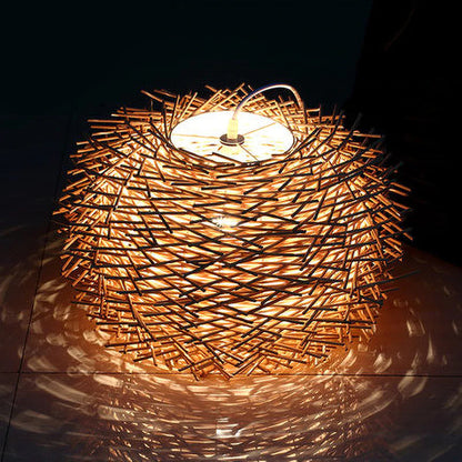Wicker Nest - Handwoven Light - LightStyl