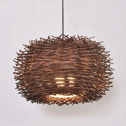 Wicker Nest - Handwoven Light - LightStyl