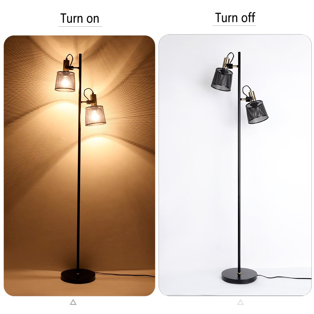 Retro Industrial Floor Lamp